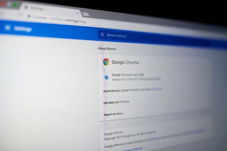 Google Chrome sur ordinateur