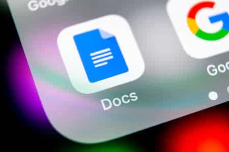 Retrait suspendu dans Google Docs ?