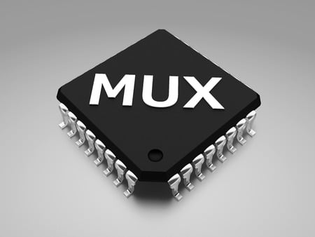 Commutateur MUX dans un ordinateur portable de jeu