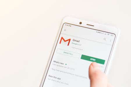 Envoi d’e-mails sur Gmail