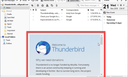 Mozilla reconstruit Thunderbird « de A à Z ».