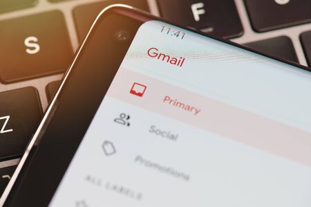 Gmail sur téléphone