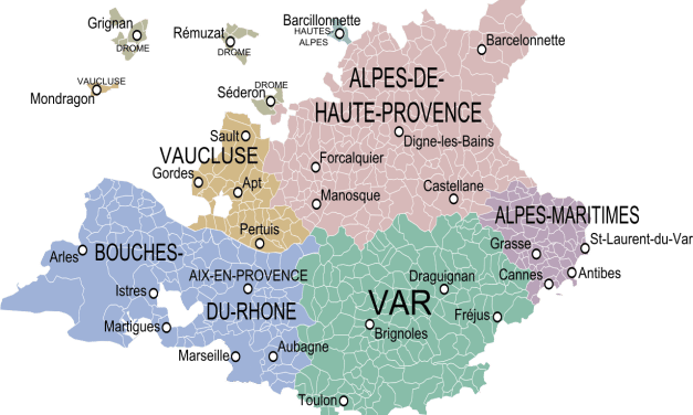 Code Postal Provence-Alpes-Côte d’Azur