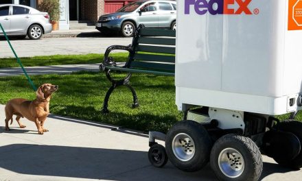 Le robot de livraison de FedEx perd son insigne