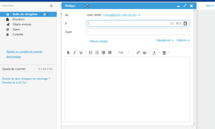 Comment ajouter une signature et logo dans Webmail IONOS ?
