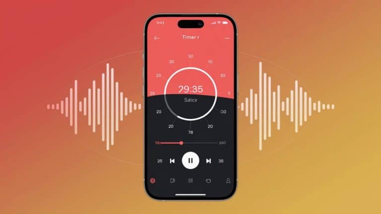 Minuterie Spotify activée