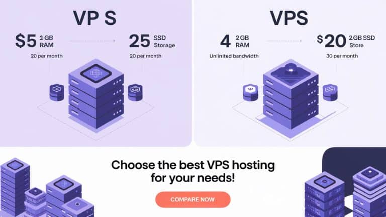 Options hébergement VPS comparées