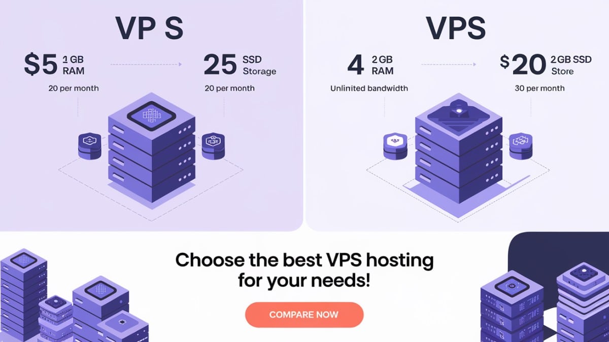 Options hébergement VPS comparées