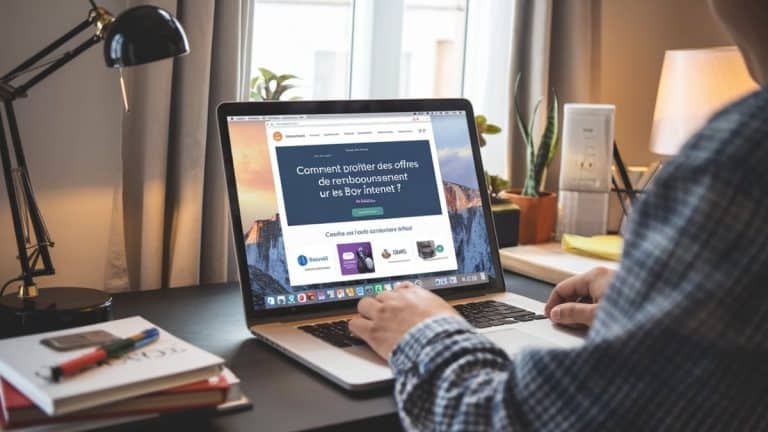 Recherche d'offres sur ordinateur