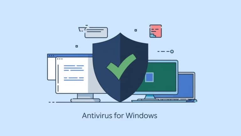 Icône de protection antivirus