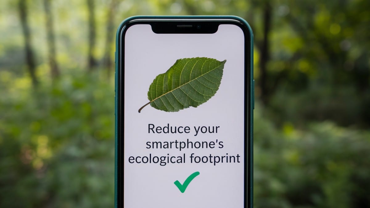 Écran de smartphone écologique