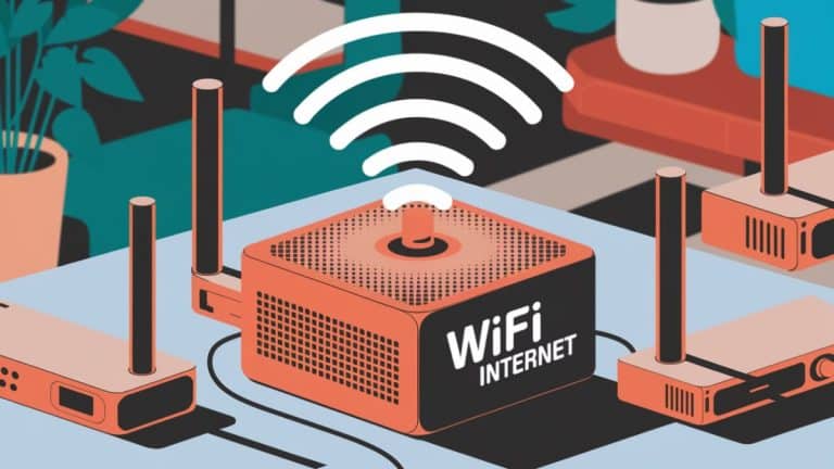 Routeur WiFi avec antennes