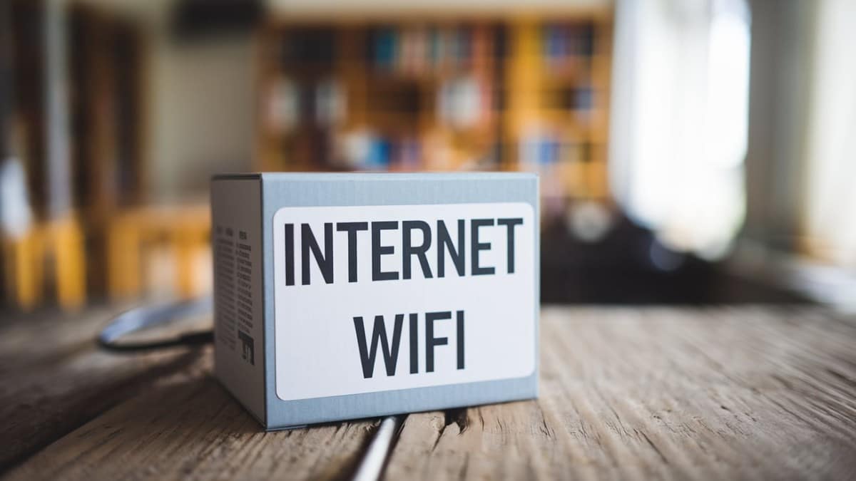 Signal Internet WiFi disponible