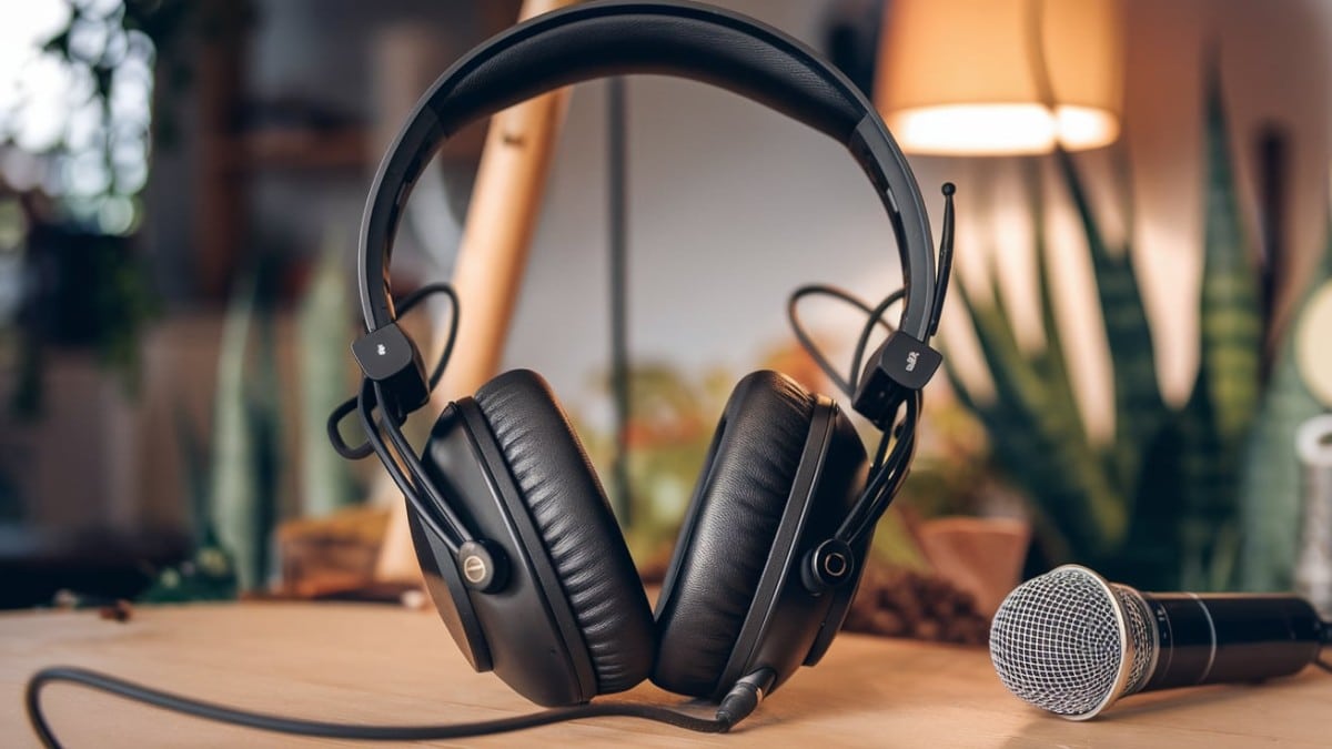 Casque et micro professionnels