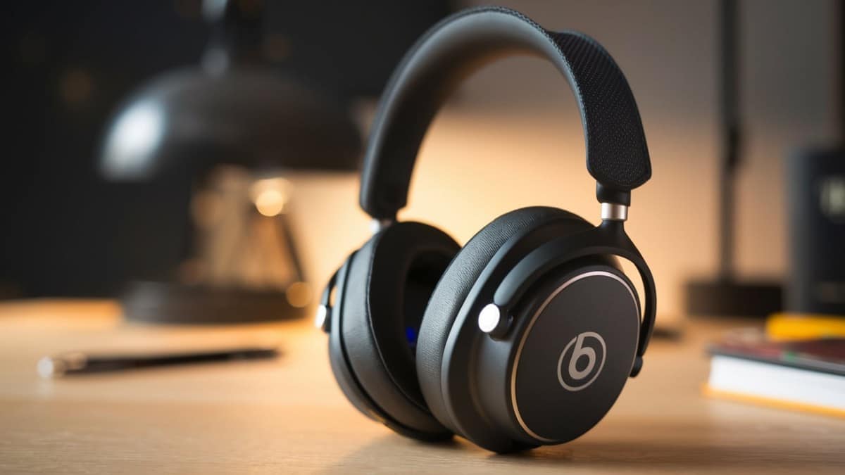 Casque Beats sur bureau