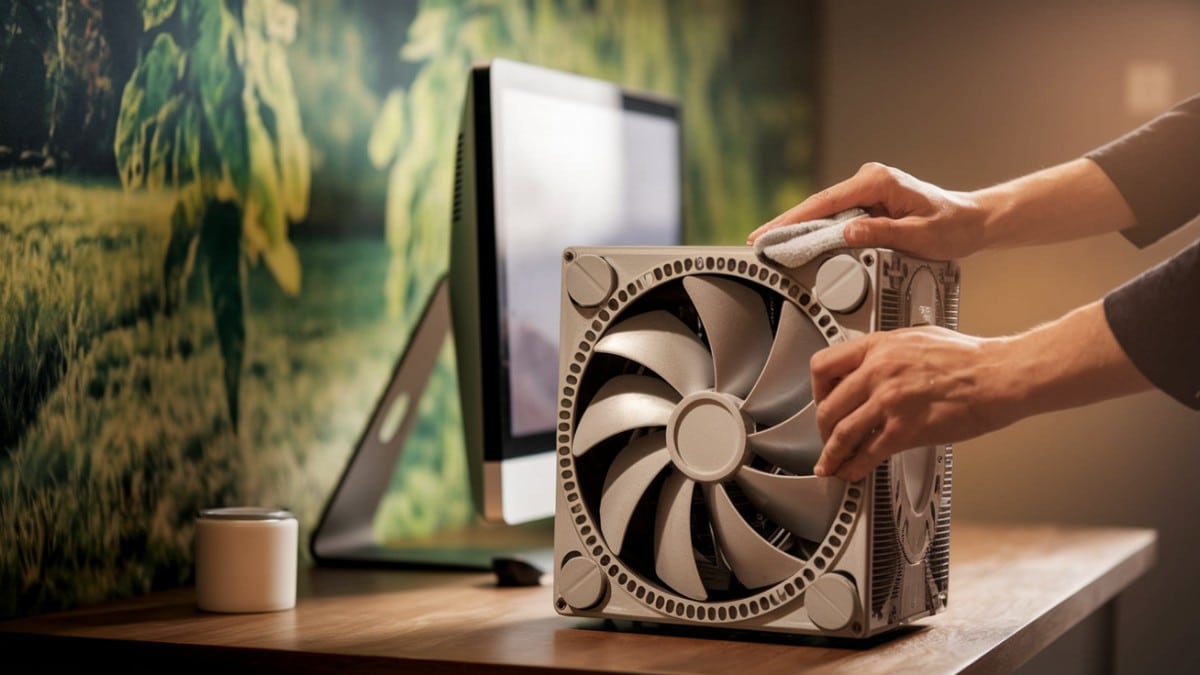 Nettoyage ventilateur ordinateur