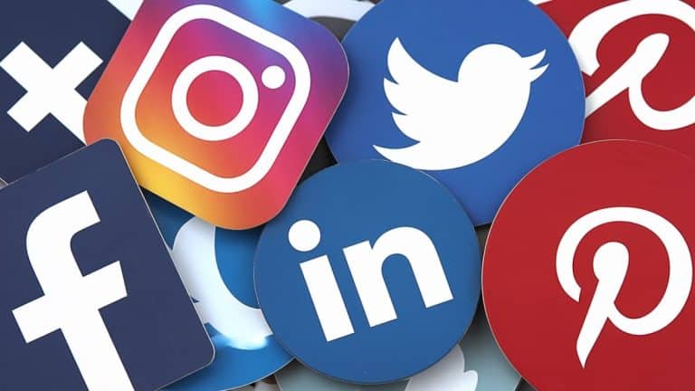 Logos de réseaux sociaux