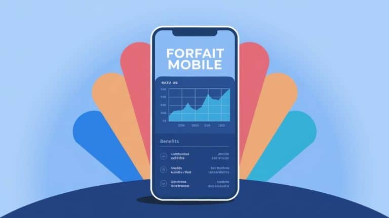 Écran de forfait mobile