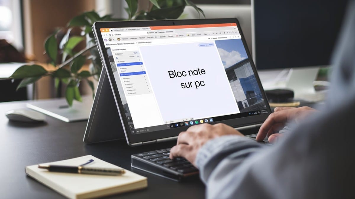 Bloc-notes numérique sur PC