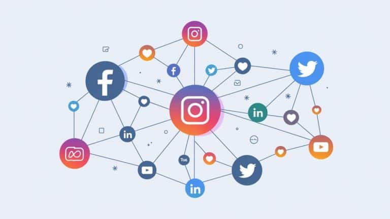 Connexions entre réseaux sociaux