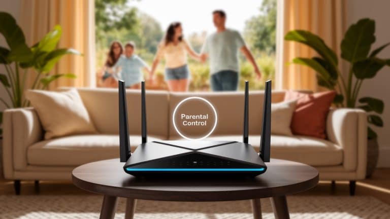 Routeur Wi-Fi et sécurité familiale