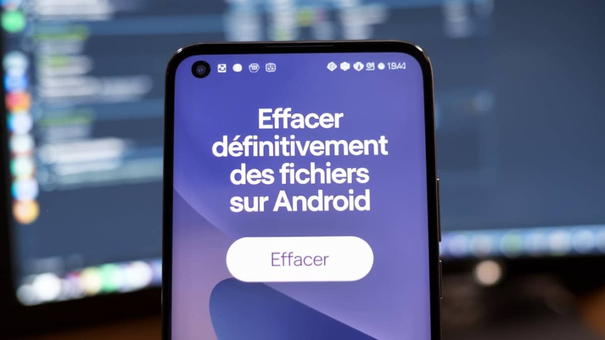 Effacer fichiers Android définitivement