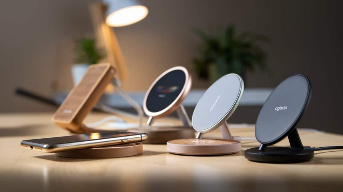 Chargeurs sans fil élégants