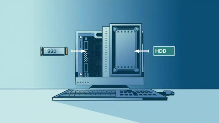 Différence SSD et HDD