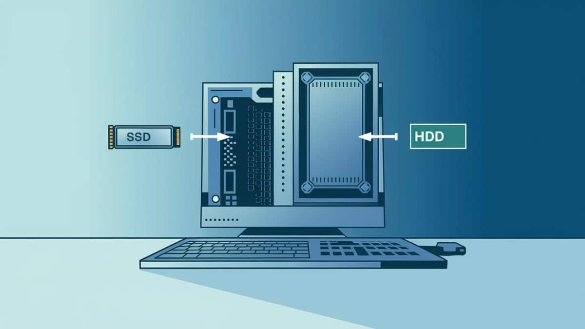 Différence SSD et HDD