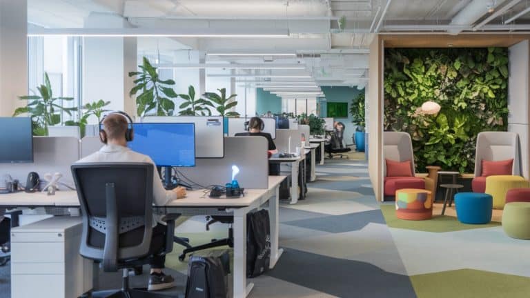 Bureau open space design