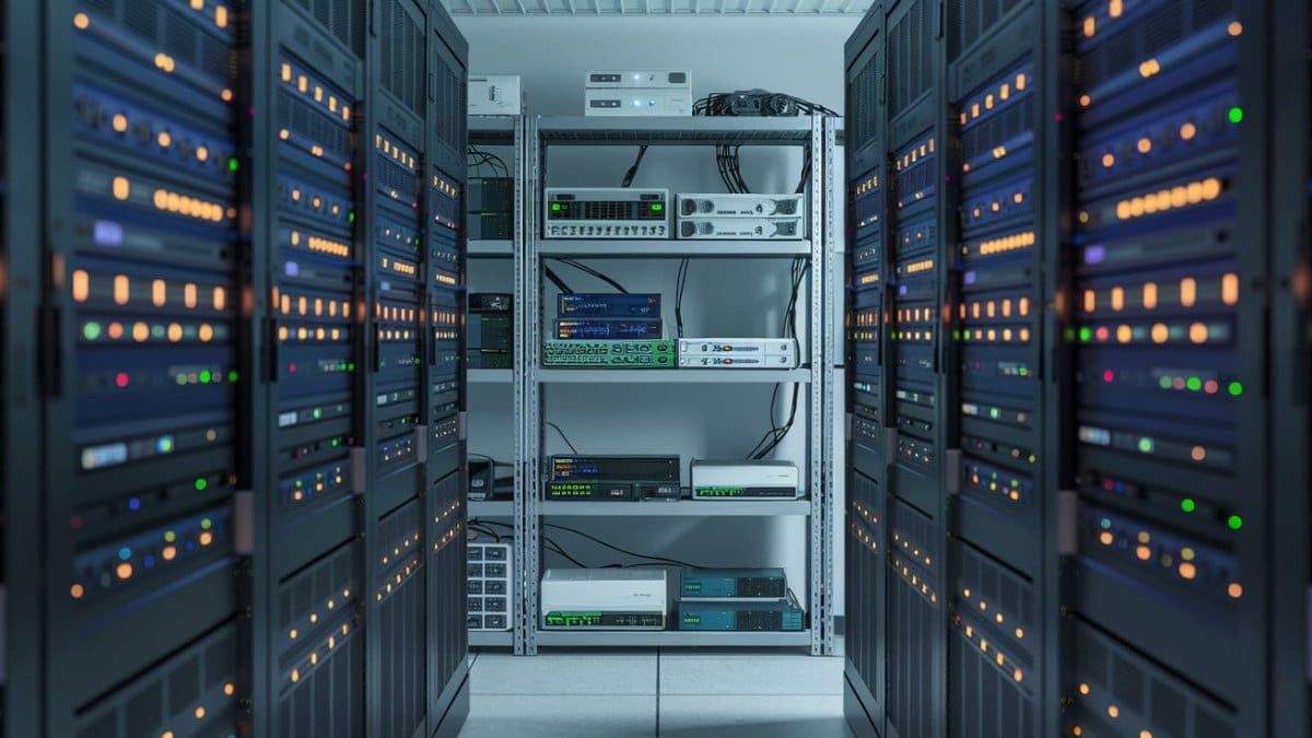 Salle serveurs haute performance