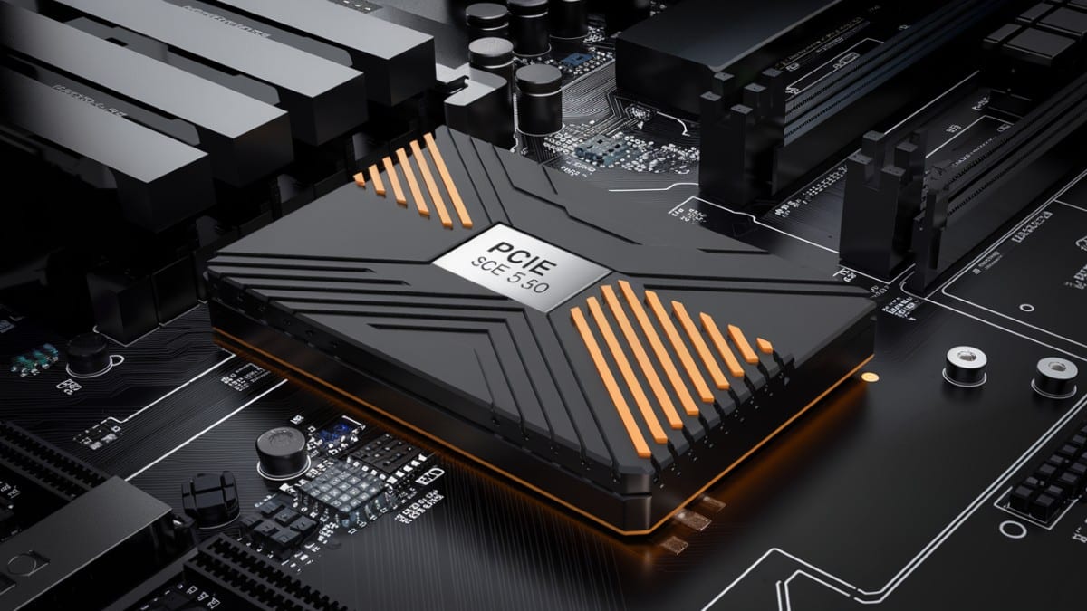 SSD PCIe sur carte mère