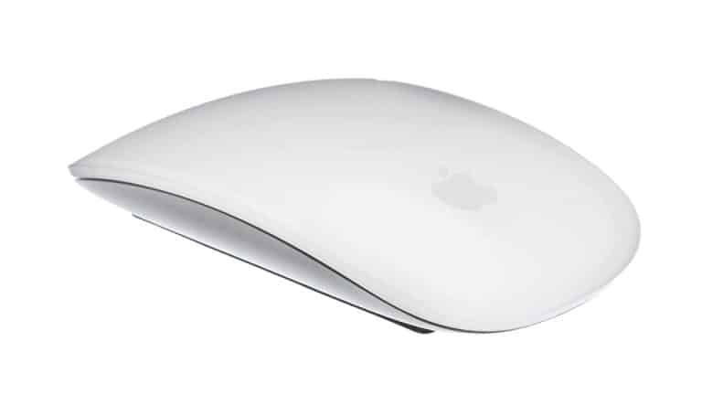 Souris Apple blanche tactile