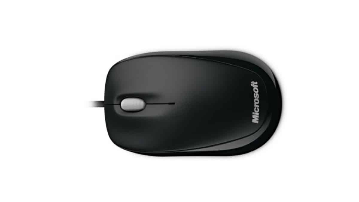 Souris filaire Microsoft ergonomique