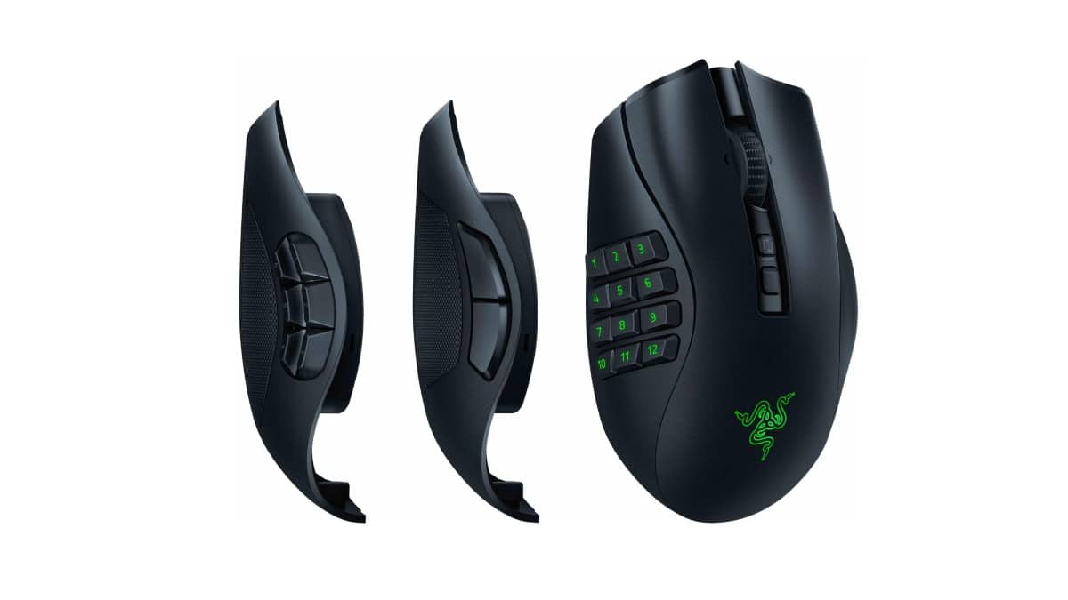 Souris Razer modulaire noire