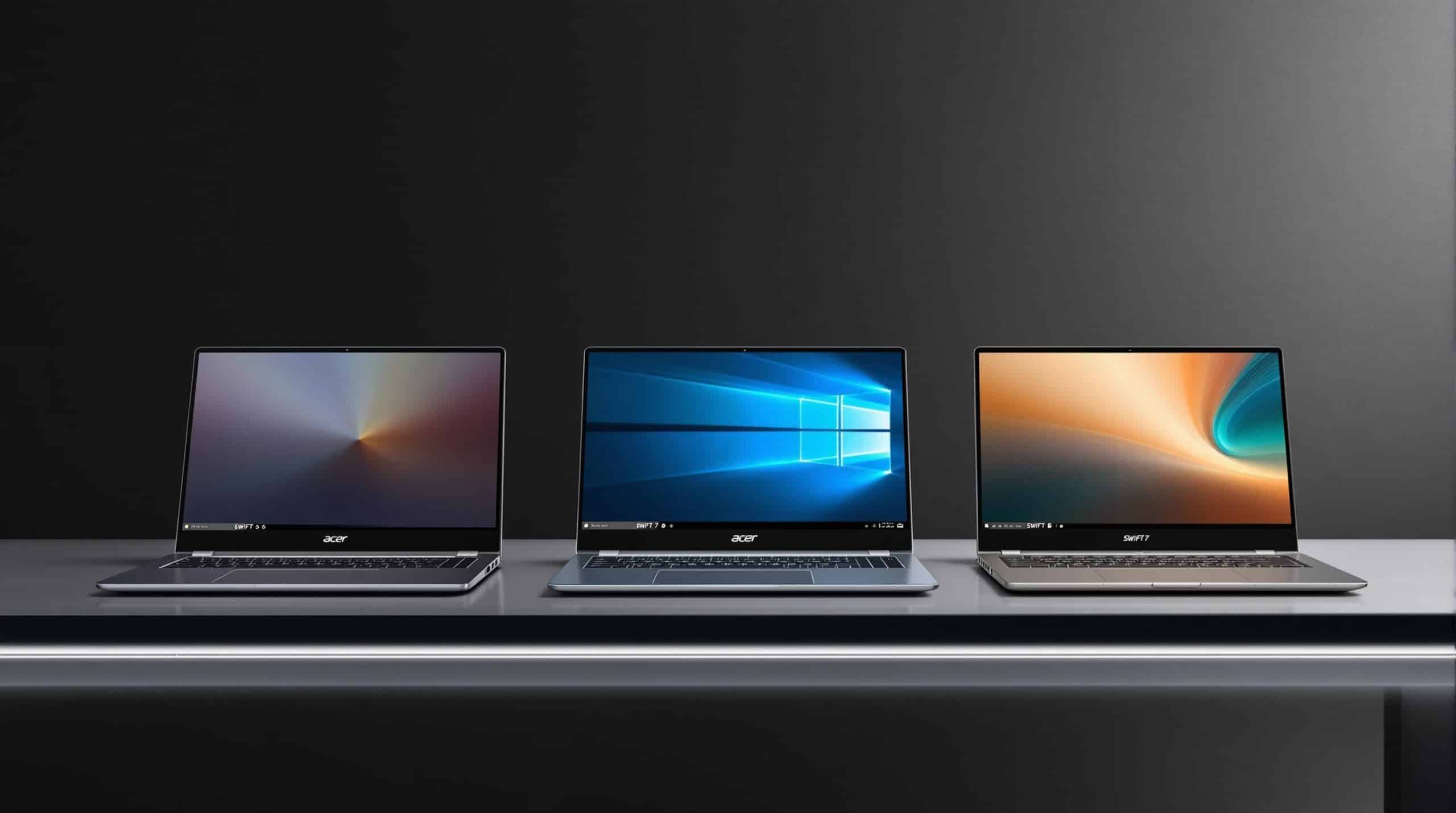 découvrez notre comparatif des modèles les plus légers de l'acer swift. analysez les performances, le design et l'autonomie pour trouver l'ordinateur portable qui correspond parfaitement à vos besoins. idéal pour les professionnels en déplacement et les étudiants à la recherche de légèreté et d'efficacité.