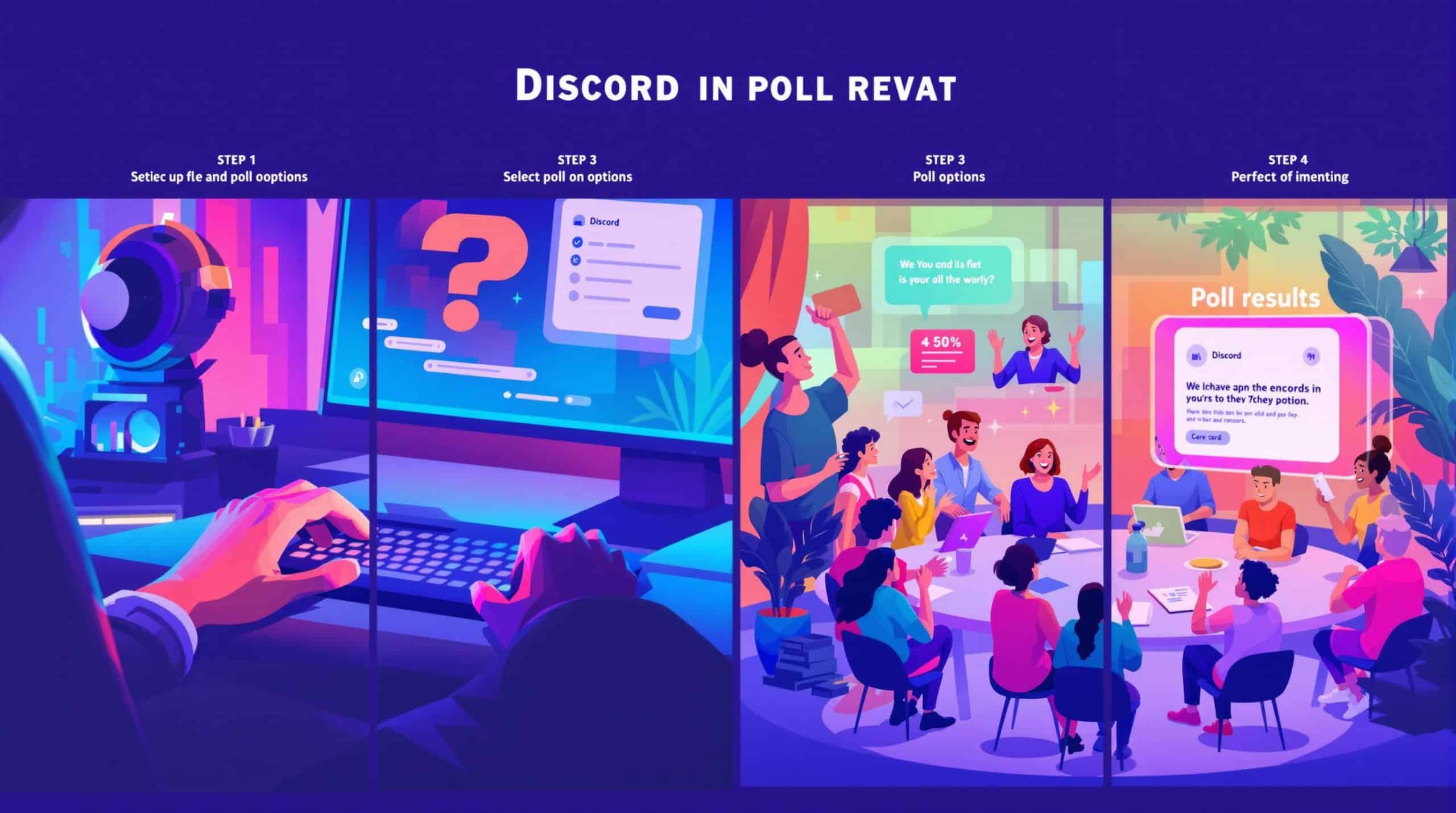 découvrez comment créer facilement un sondage sur discord grâce à notre guide étape par étape. apprenez à utiliser les fonctionnalités de la plateforme pour engager votre communauté et recueillir des avis en quelques minutes.