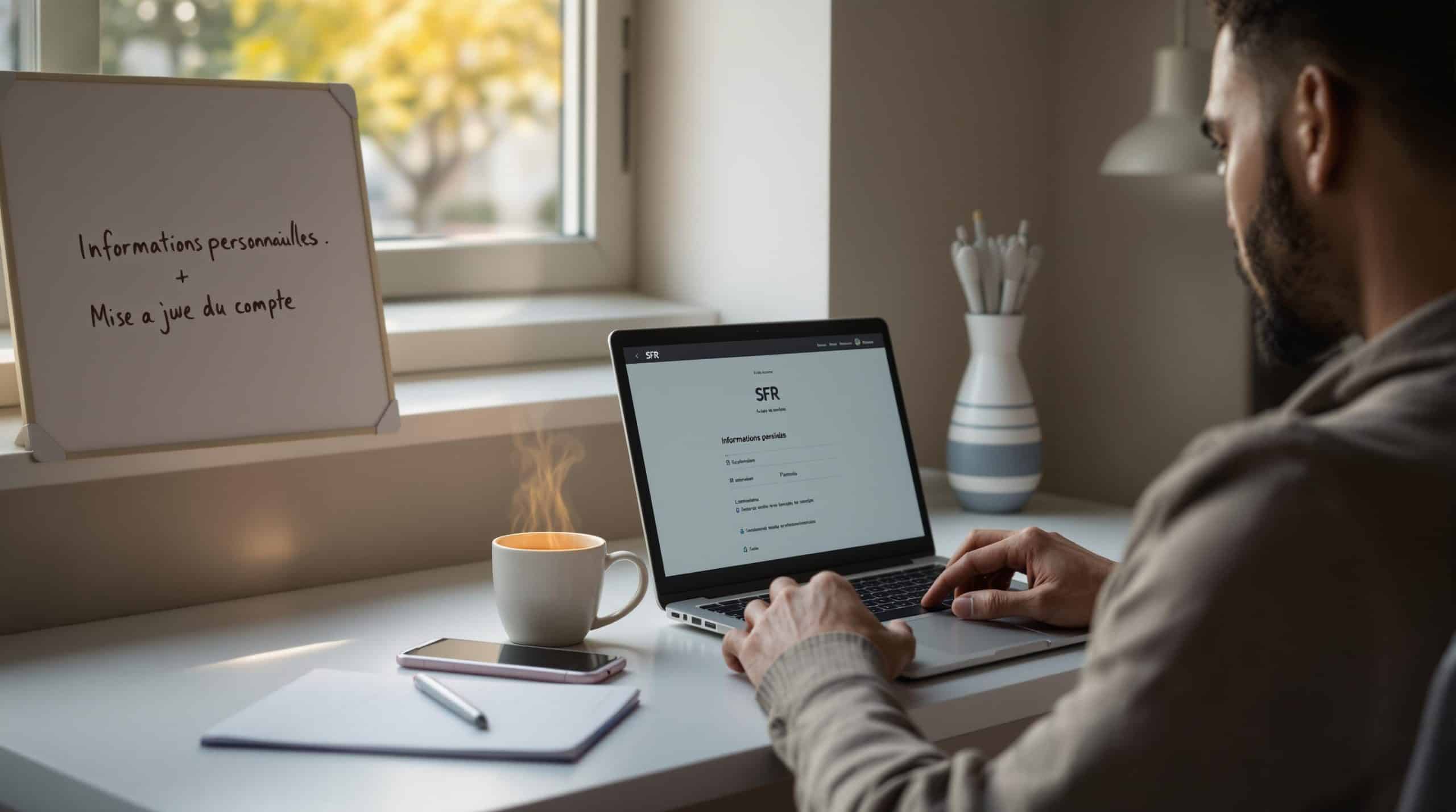 découvrez comment mettre à jour facilement vos informations personnelles sur sfr mon compte grâce à notre guide étape par étape. simplifiez votre gestion de compte en accédant rapidement aux options nécessaires pour modifier vos coordonnées.
