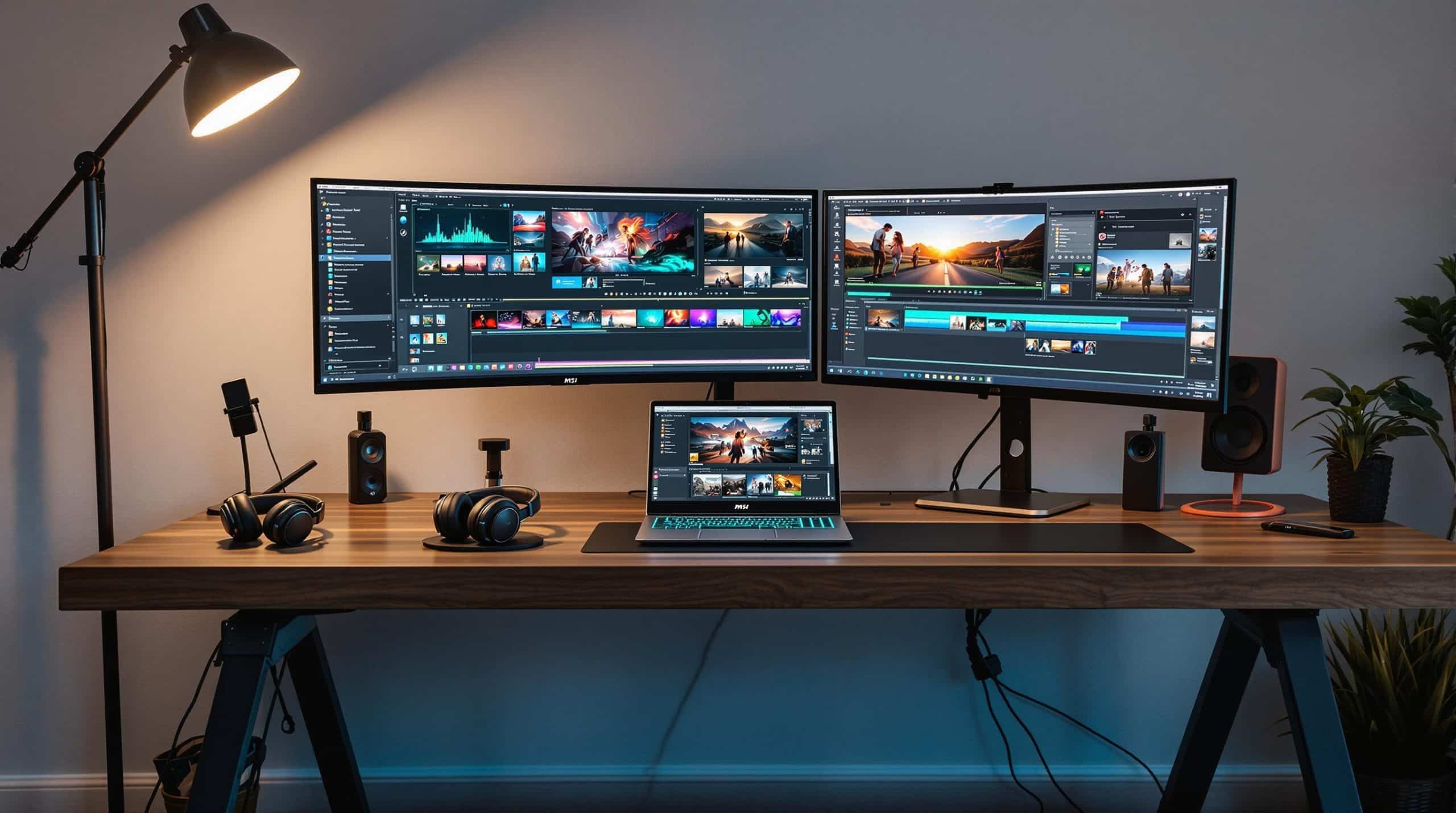 découvrez notre sélection des meilleurs ordinateurs portables msi pour le montage vidéo. performances optimales, écrans haute définition et puissance de traitement vous attendent pour réaliser vos projets créatifs avec facilité.