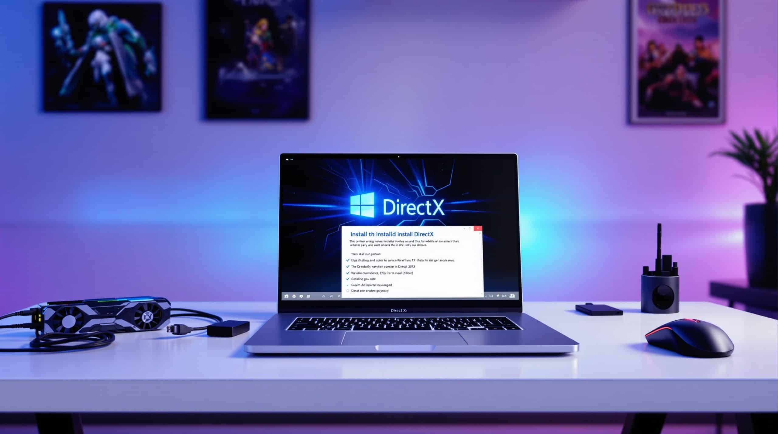 découvrez comment installer directx facilement et rapidement sur votre pc grâce à notre guide étape par étape. optimisez vos jeux et applications multimédias avec les dernières fonctionnalités de microsoft.