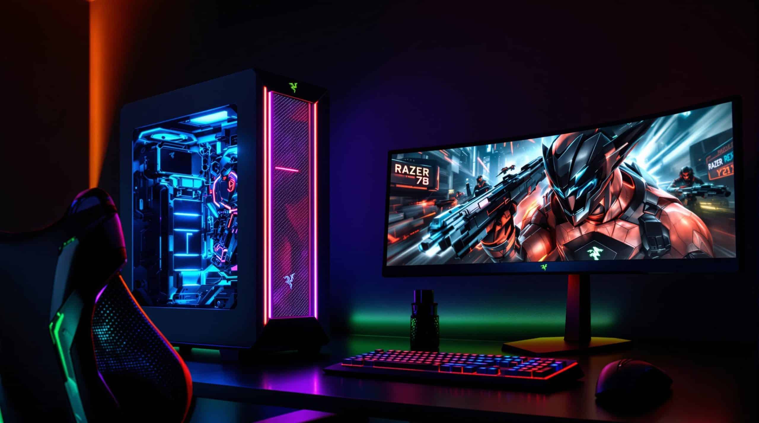 découvrez les ordinateurs fixes razer, conçus spécialement pour les gamers. alliant performance, design élégant et technologie de pointe, ces machines sont un incontournable pour vivre une expérience de jeu immersive et sans compromis.