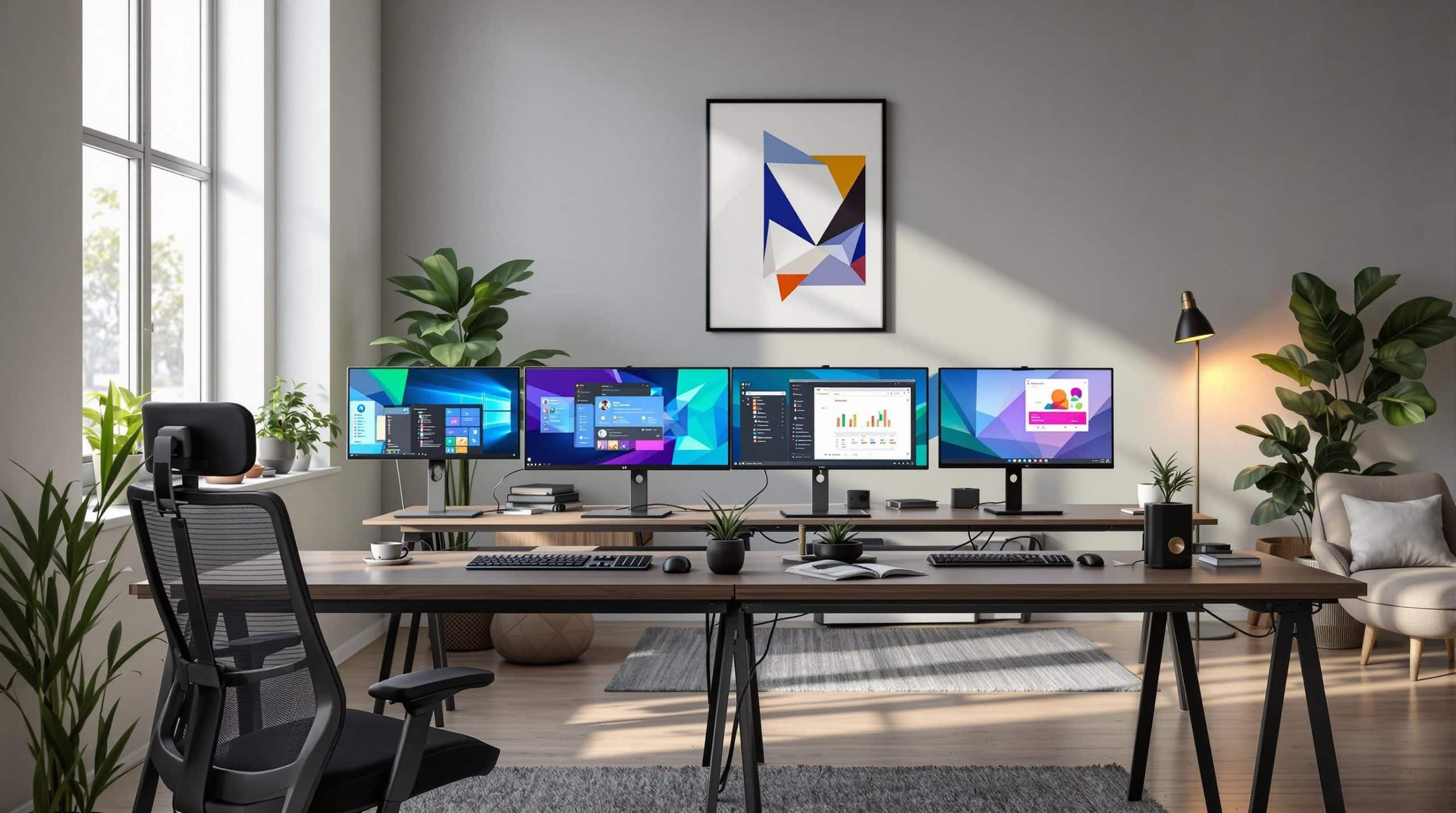 découvrez les ordinateurs fixes unify, spécialement conçus pour les travailleurs à distance. alliant performance, ergonomie et connectivité, ces machines répondent aux besoins des professionnels modernes, optimisant votre espace de travail à domicile.