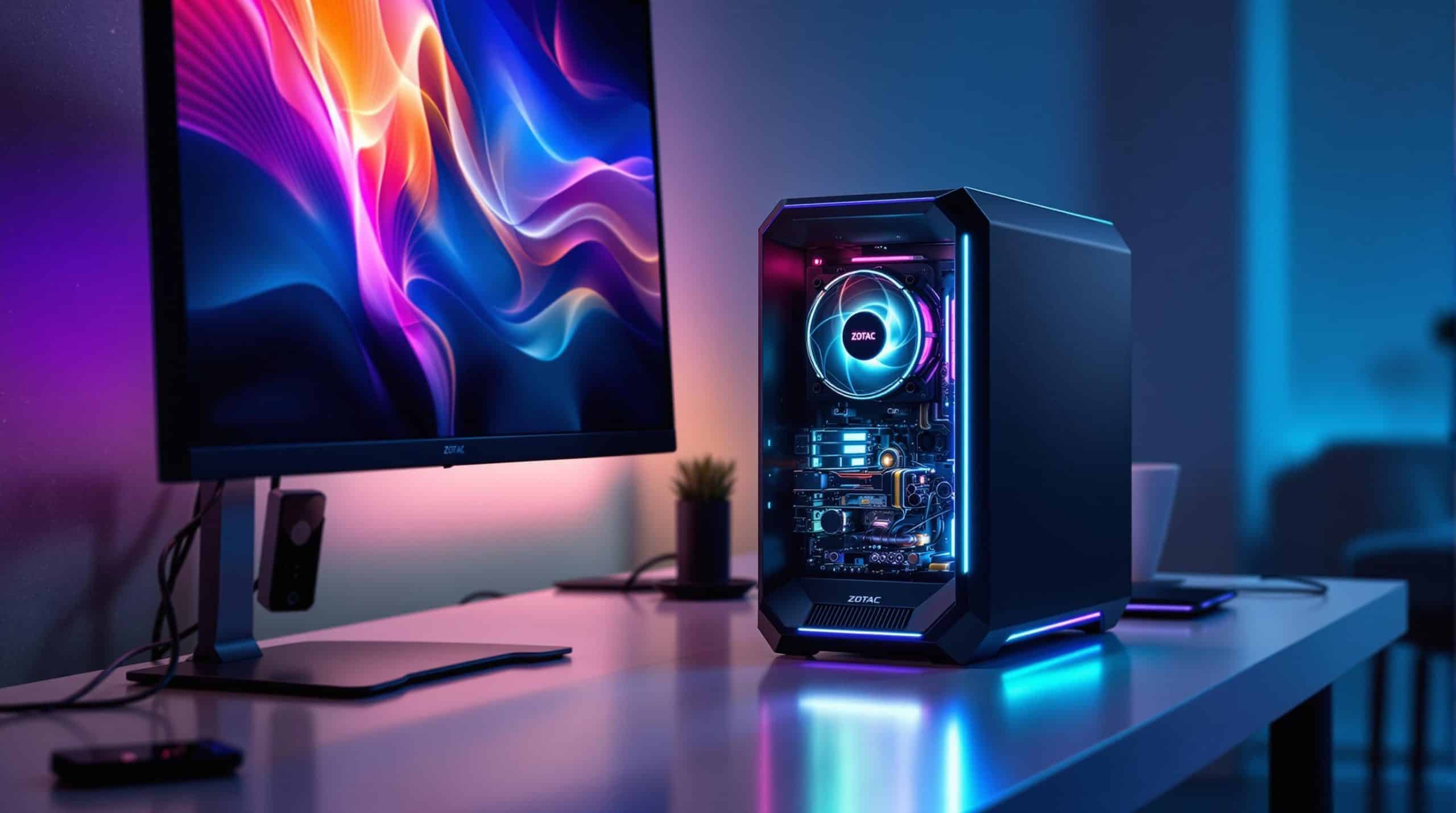 découvrez les ordinateurs fixes zotac, alliant compacité et puissance pour une expérience informatique optimale. idéaux pour le gaming et le travail, ces machines élégantes vous offrent des performances exceptionnelles dans un format réduit.