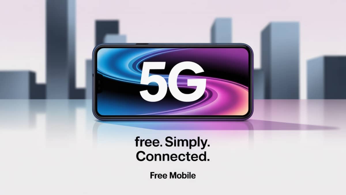 Promotion 5G Free Mobile