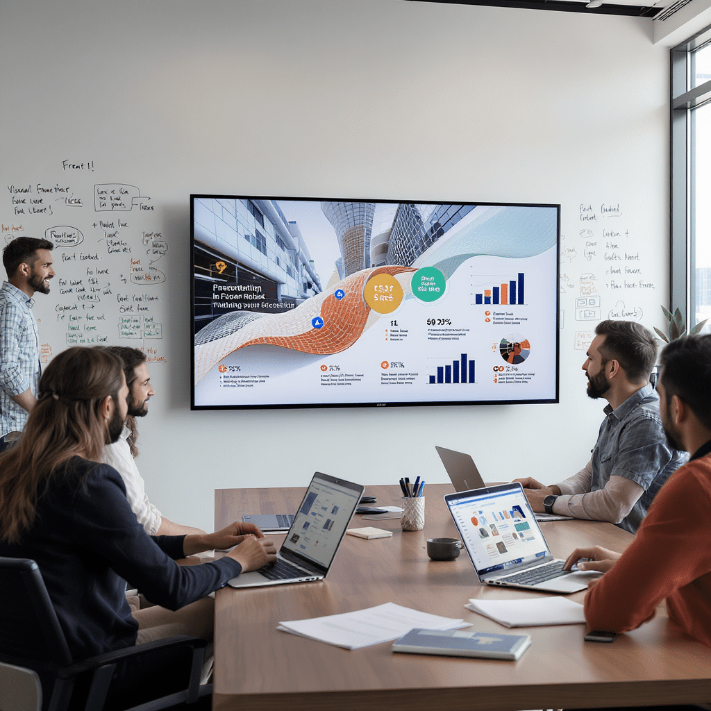 découvrez comment une agence spécialisée en présentation powerpoint peut transformer vos idées en visuels percutants. augmentez l'impact de vos présentations grâce à un design professionnel, un storytelling efficace et des conseils d'experts. optimisez vos communications et captivez votre audience avec des diapositives sur mesure.