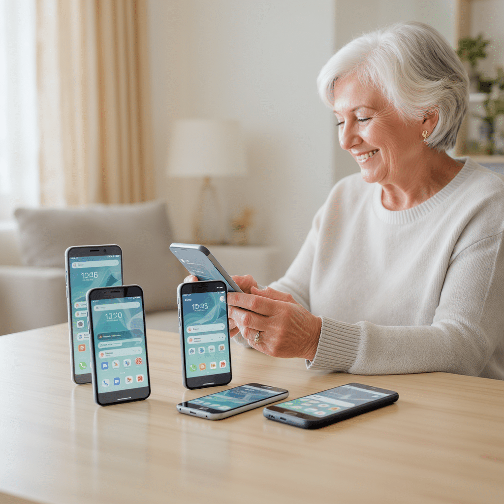 découvrez notre sélection des meilleurs smartphones adaptés aux seniors, alliant simplicité d'utilisation et ergonomie. trouvez le modèle idéal qui facilite la communication et l'accès aux nouvelles technologies, le tout dans un design adapté à vos besoins.