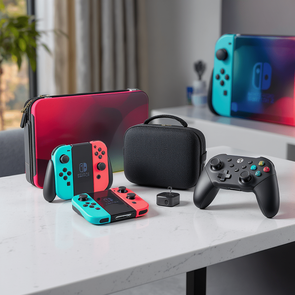 découvrez les accessoires officiels annoncés pour le lancement de la nintendo switch 2. explorez les nouvelles manettes, supports et autres équipements qui accompagneront la console tant attendue, et préparez-vous à vivre l'expérience de jeu ultime.