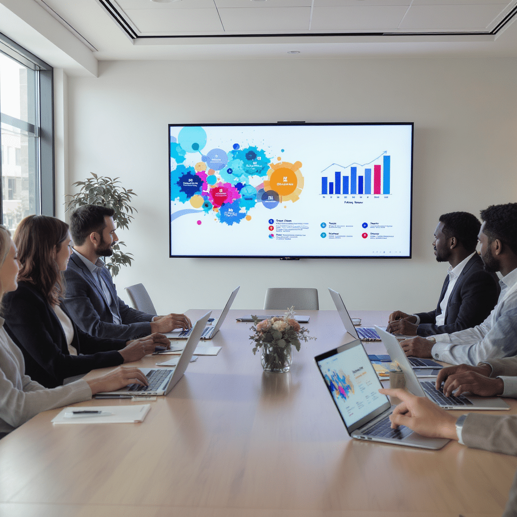 découvrez les avantages de faire appel à une agence powerpoint pour vos présentations d’entreprise. optimisez l'impact visuel et la clarté de vos messages grâce à des experts en design et communication, qui transformeront vos idées en présentations professionnelles captivantes.