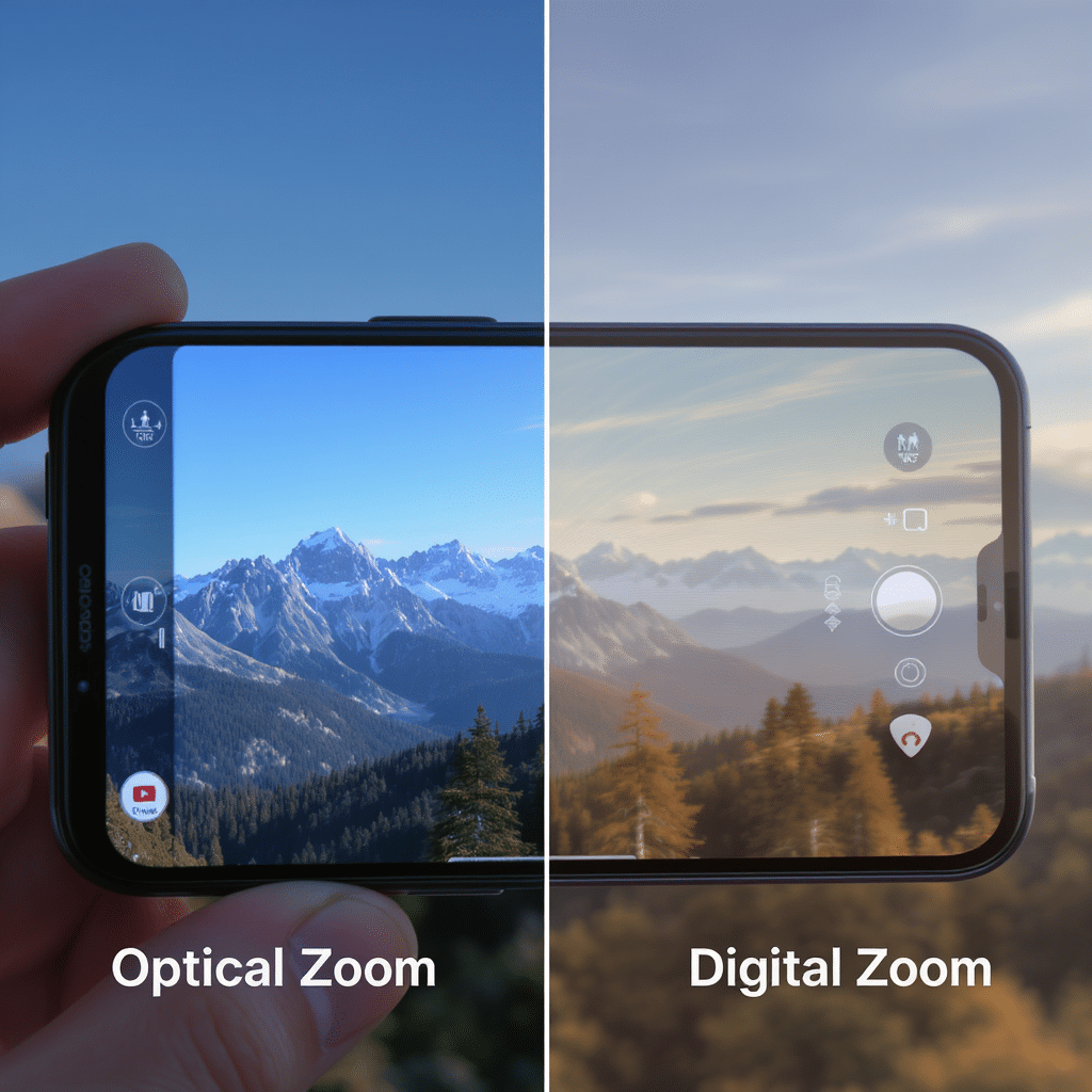 découvrez les différences entre le zoom optique et numérique dans notre article. apprenez comment votre smartphone se compare aux appareils photo traditionnels et quelles sont les véritables performances de la photographie mobile. élucidez les mystères du zoom sur votre téléphone et choisissez le meilleur pour vos besoins !