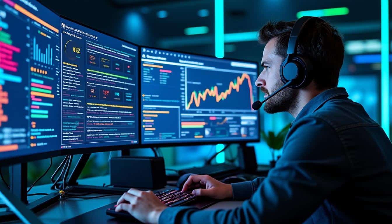 découvrez le métier d'analyste soc, responsable de la surveillance en temps réel des incidents de sécurité. apprenez comment ces experts protègent les données sensibles et réagissent rapidement aux menaces potentielles pour garantir la sécurité des systèmes informatiques.